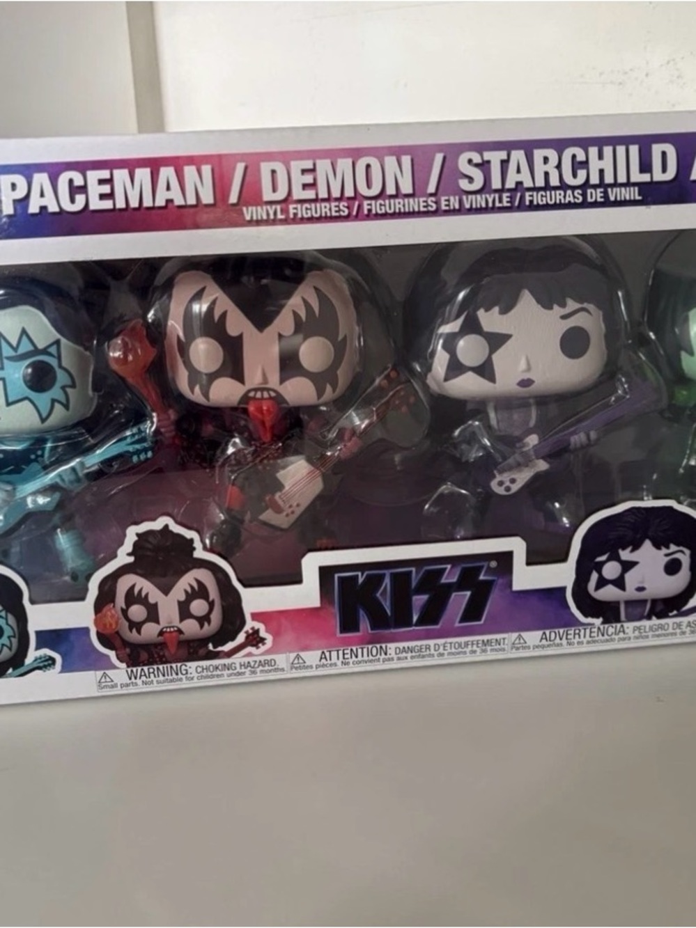 Funko KISS black light  Vinyl Figure Set -